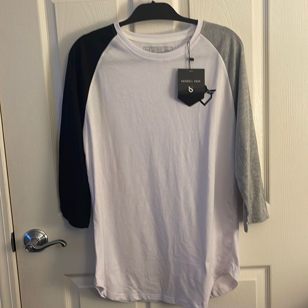 Baseball swag jersey size large